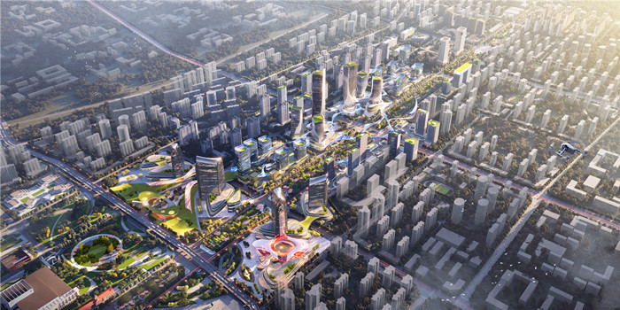 大慶智路概念規劃和城市設計